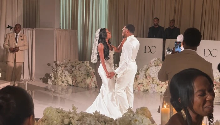 mariage de Donovan Mitchell et Coco Jones